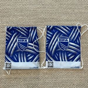 HPA set of two soccer bags